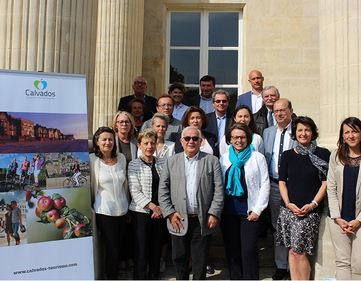 Les membres de l'Assemblée générale Calvados Attractivité